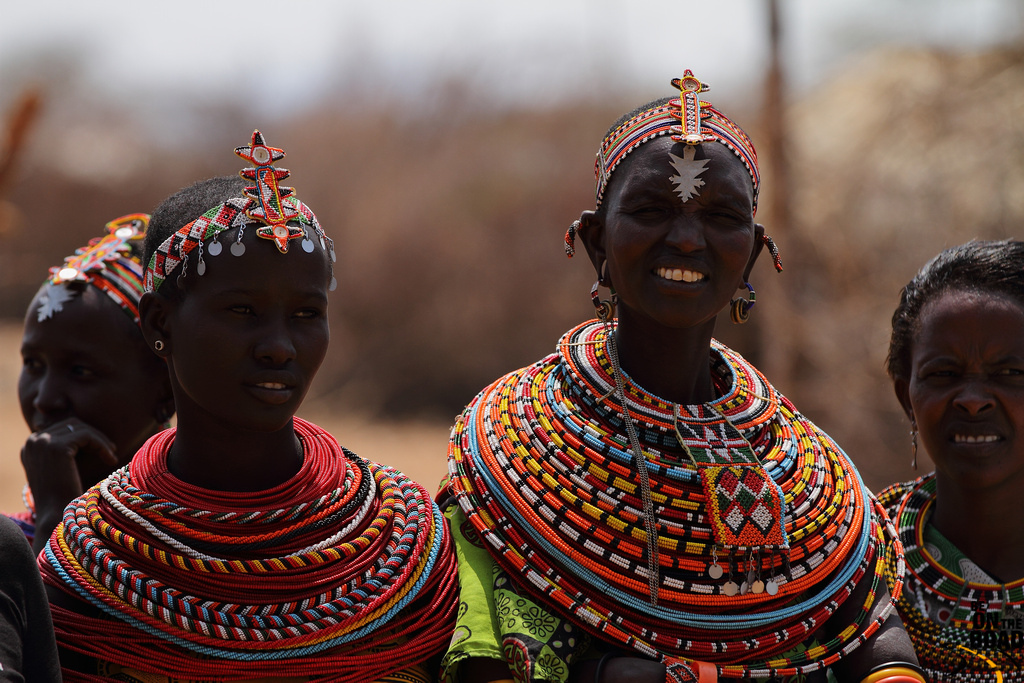 "Samburu women," by Sankara Subramanian, licensed under CC attribution 2.0 at https://commons.wikimedia.org/wiki/File:Samburu_women.jpg